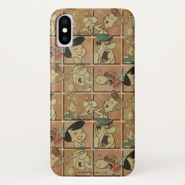 Die Steine | Flintstones & Rubbles Comic Case-Mate iPhone Hülle (Rückseite)