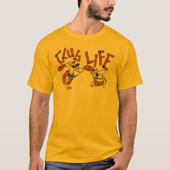 Die Steine | Fred & Barney - Club Life T-Shirt (Vorderseite)