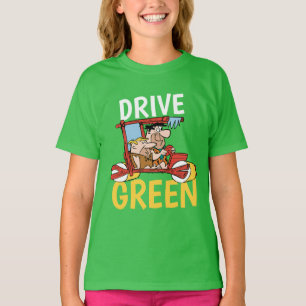 Die Steine Fred & Barney - Grün fahren T-Shirt