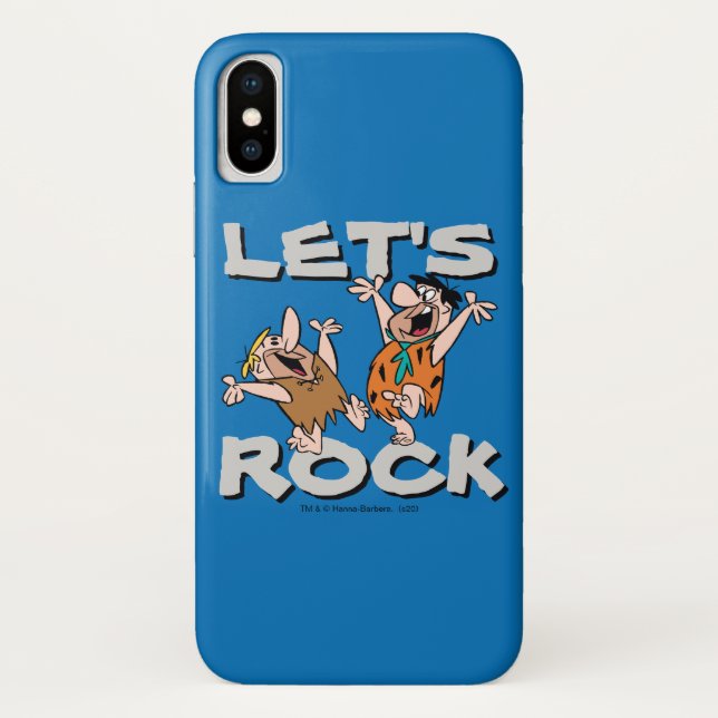 Die Steine | Fred & Barney - Let's Rock Case-Mate iPhone Hülle (Rückseite)