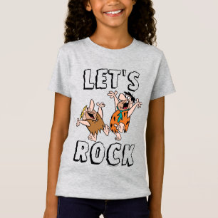 Die Steine  Fred & Barney - Let's Rock T-Shirt