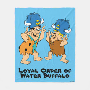 Die Steine   Fred & Barney Water Buffalos Fleecedecke