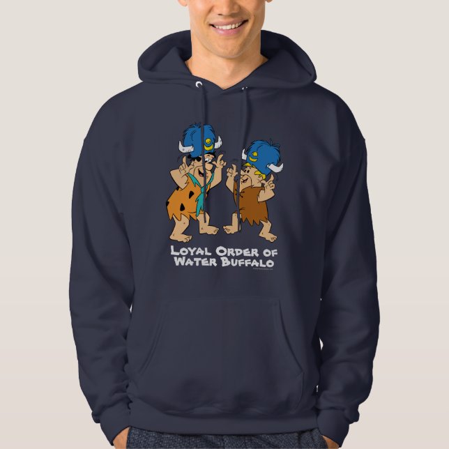 Die Steine | Fred & Barney Water Buffalos Hoodie (Vorderseite)