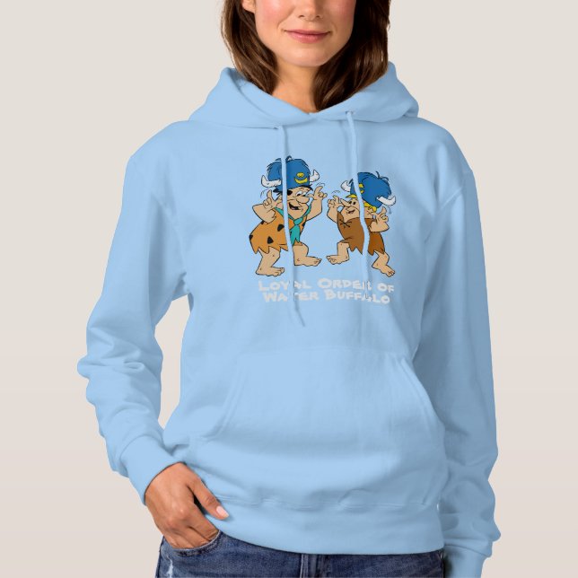 Die Steine | Fred & Barney Water Buffalos Hoodie (Vorderseite)