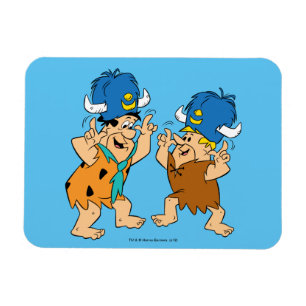 Die Steine   Fred & Barney Water Buffalos Magnet