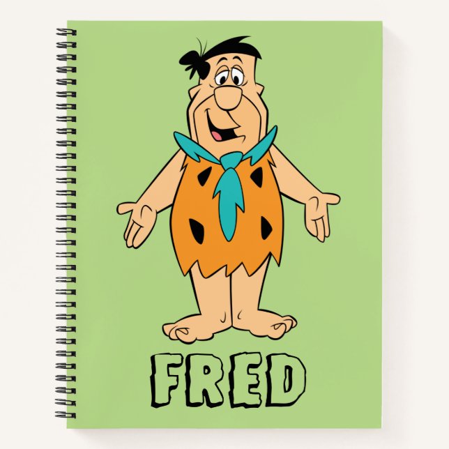 Die Steine | Fred Flintstone Notizbuch (Vorderseite)