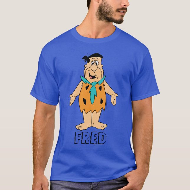 Die Steine | Fred Flintstone T-Shirt (Vorderseite)