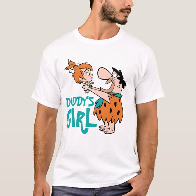 Die Steine | Fred & Pebbles - Daddy's Girl T-Shirt (Vorderseite)