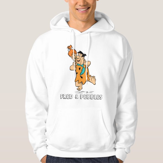 Die Steine | Fred & Pebbles Flintstone Hoodie (Vorderseite)