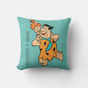 Die Steine   Fred & Pebbles Flintstone Kissen