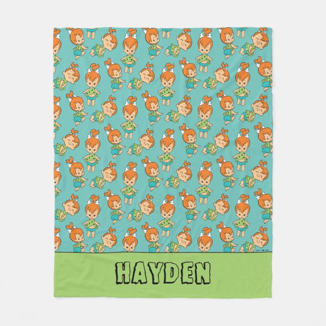 Die Steine | Kies Flintstone Fleecedecke (Vorderseite)