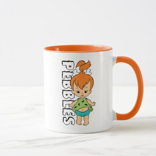 Die Steine | Kies Flintstone Tasse (Rechts)
