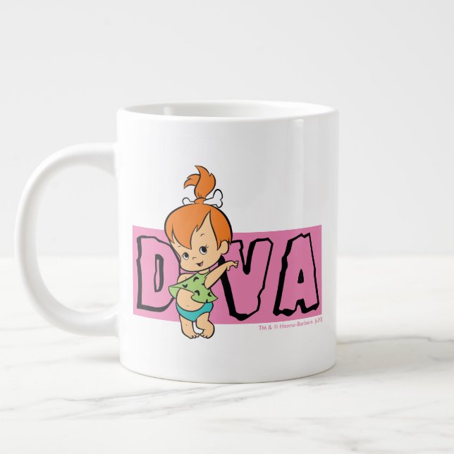 Die Steine | Kies - Kleine Diva Jumbo-Tasse (Links)