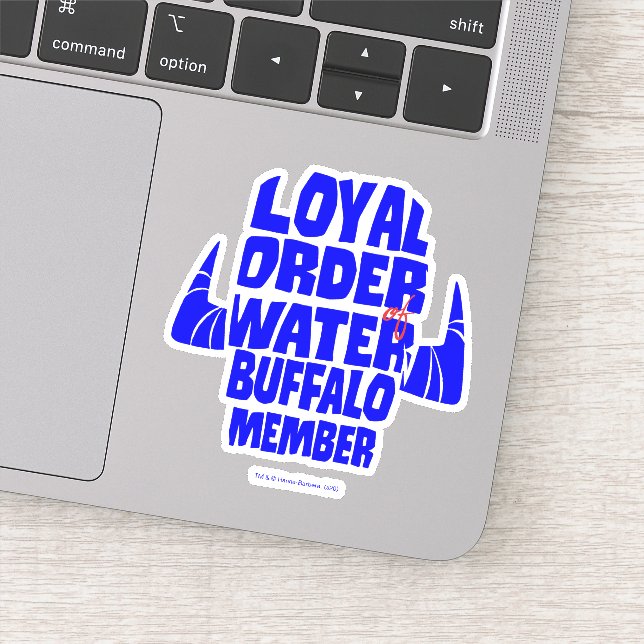 Die Steine | Loyal Order Water Buffalo Mitglied Aufkleber (Detail)