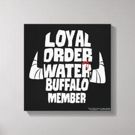 Die Steine | Loyal Order Water Buffalo Mitglied Leinwanddruck