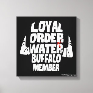 Die Steine   Loyal Order Water Buffalo Mitglied Leinwanddruck