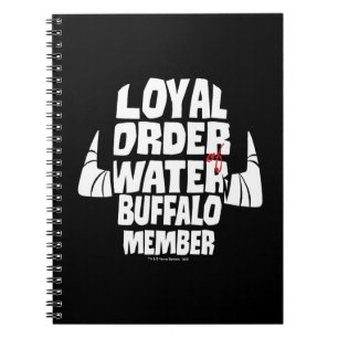 Die Steine   Loyal Order Water Buffalo Mitglied Notizblock