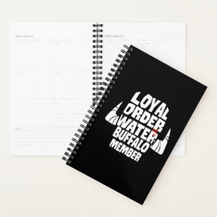 Die Steine Loyal Order Water Buffalo Mitglied Planer