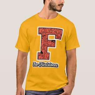 Die Steine Monogramm im Kollegialstil T-Shirt