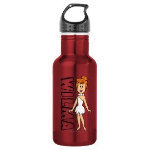 Die Steine   Wilma Flintstone Edelstahlflasche