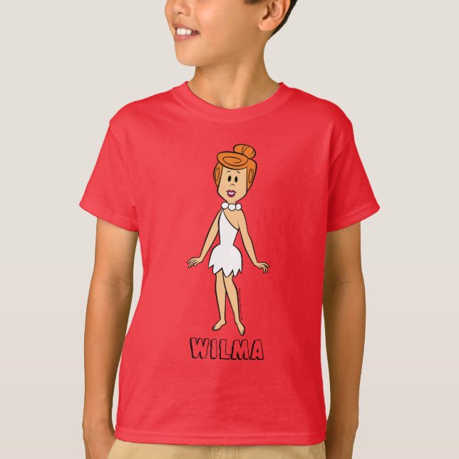 Die Steine | Wilma Flintstone T-Shirt (Vorderseite)