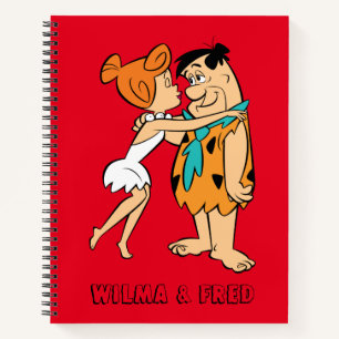 Die Steine Wilma Kissing Fred Notizbuch