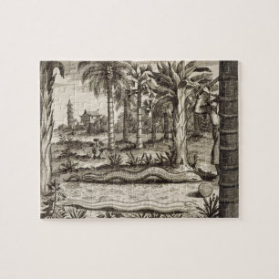 Die Steinschlange, "von der China illustriert" Puzzle