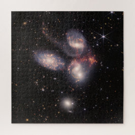 Die Stephans Quintet-Galaxien | JWST Puzzle