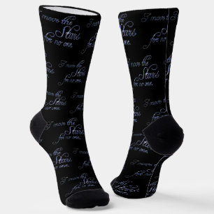 Die Sterne bewegen Socken