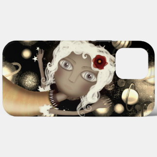 Die Sterne der modernen Kunst der weißen Haare Case-Mate iPhone Hülle