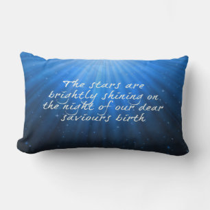 Die Sterne leuchten auf den lieben Errettern Gebur Lendenkissen