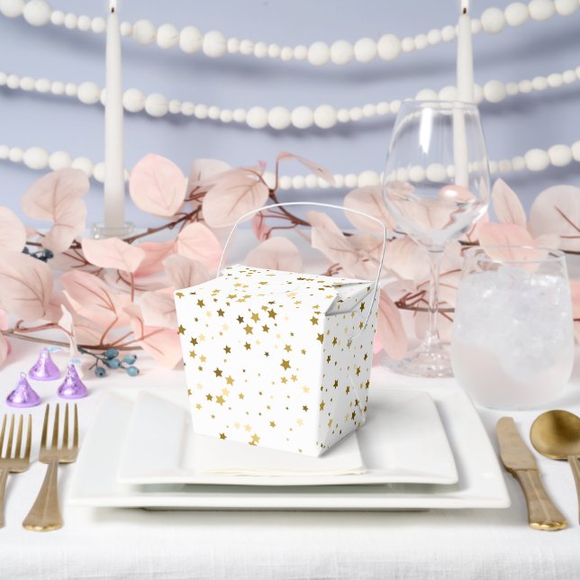 Die Sterne sind aus der Leckerei Geschenkschachtel (Hochzeit)