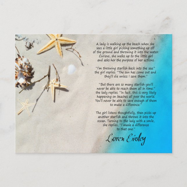 Die Sternengeschichte Postkarte (Vorderseite)