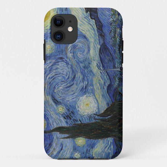 Die Sternennacht 1889 Vincent van Gogh Case-Mate iPhone Hülle (Rückseite)