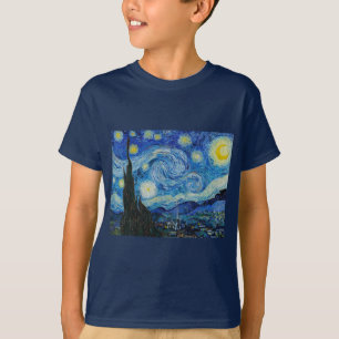 die Sternennacht 1889 von vincent van gogh T-Shirt