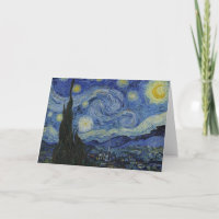 Die Sternennacht, Ölmalerei, Vincent Van Gogh
