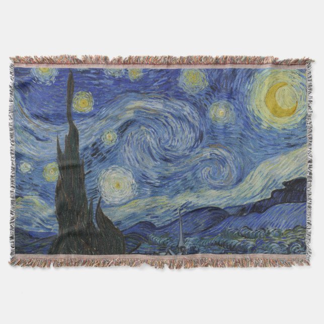 Die Sternennacht, Ölmalerei, Vincent Van Gogh Decke (Vorderseite)