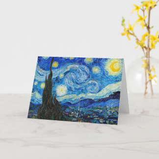 Die Sternennacht | Van Gogh | Karte