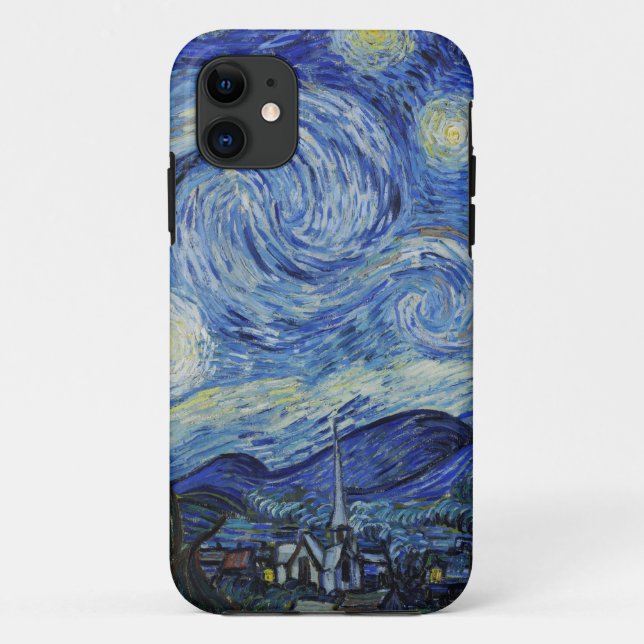 Die Sternennacht - Vincent Van Gogh Case-Mate iPhone Hülle (Rückseite)