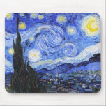 Die Sternennacht von Van Gogh<br><div class="desc">Ölgemälde des niederländischen Meisters Vincent Van Gogh (1853-1890), wahrscheinlich sein berühmtestes Gemälde, malte Van Gogh 1889 aus dem Gedächtnis "Die Sternennacht", während er sich in einem Asyl in Frankreich aufhielt, wo er sich auf Depressionen hin kontrollierte. Die Szene zeigt den Blick aus seinem Schlafzimmerfenster. Im Gemälde befinden sich der Mond,...</div>