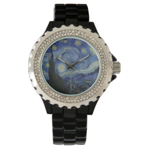 Die Sternennacht von Van Gogh Armbanduhr