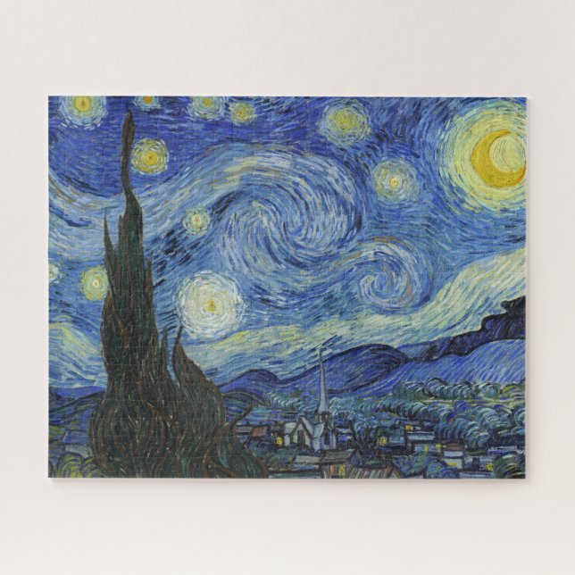 Die Sternennacht von Van Gogh Jigsaw Puzzle (Horizontal)