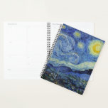 Die Sternennacht von Van Gogh Planer<br><div class="desc">Besuchen Sie bitte meinen Laden für interessanteres Design und mehr Farbwahl => zazzle.com/iwheels*</div>
