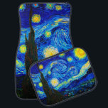 Die Sternennacht von Vincent Van Gogh Autofußmatte<br><div class="desc">Vincent Van Gogh The Starry Night. Das ist ein altes Meisterwerk des holländischen Meisters Vincent Van Gogh. Dieses schöne Landschaftsbild hat eine schöne,  lebendige,  gesättigte Farbe. Vincent Van Gogh war ein niederländischer Postimpressionist. Dieses Bild ist öffentlich</div>