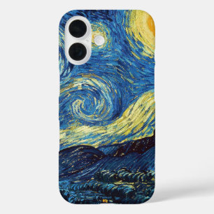 Die Sternennacht von Vincent Van Gogh iPhone 16 Hülle