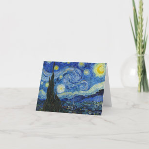 Die Sternennacht von Vincent van Gogh Dankeskarte