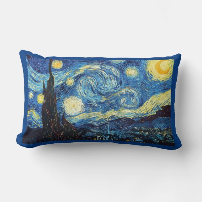 Die Sternennacht von Vincent van Gogh Lendenkissen (Vorderseite)