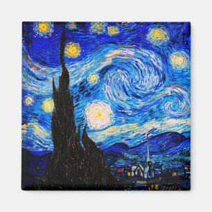 Die Sternennacht von Vincent Van Gogh Magnet