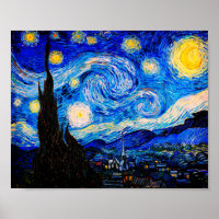 Die Sternennacht von Vincent Van Gogh