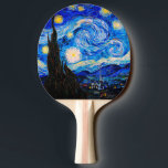 Die Sternennacht von Vincent Van Gogh Tischtennis Schläger<br><div class="desc">Vincent Van Gogh The Starry Night. Das ist ein altes Meisterwerk des holländischen Meisters Vincent Van Gogh. Dieses schöne Landschaftsbild hat eine schöne,  lebendige,  gesättigte Farbe. Vincent Van Gogh war ein niederländischer Postimpressionist. Dieses Bild ist öffentlich</div>